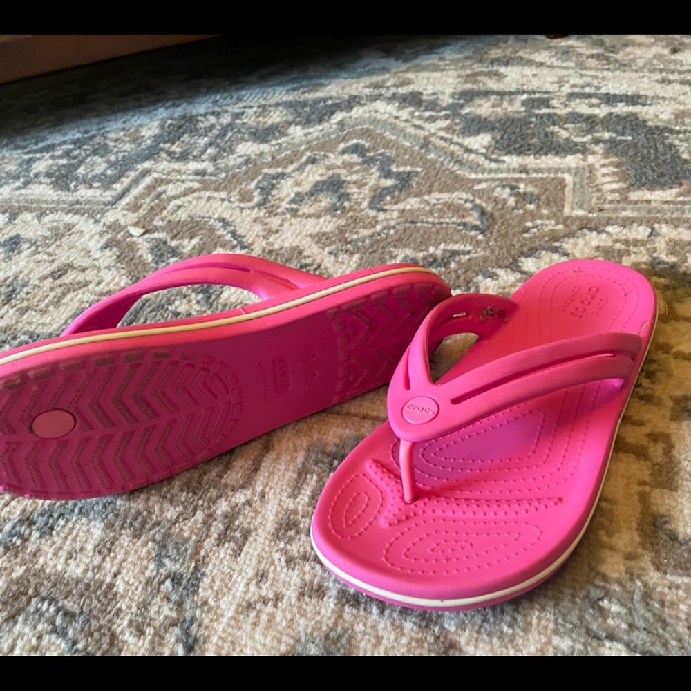 Croc flip-flops